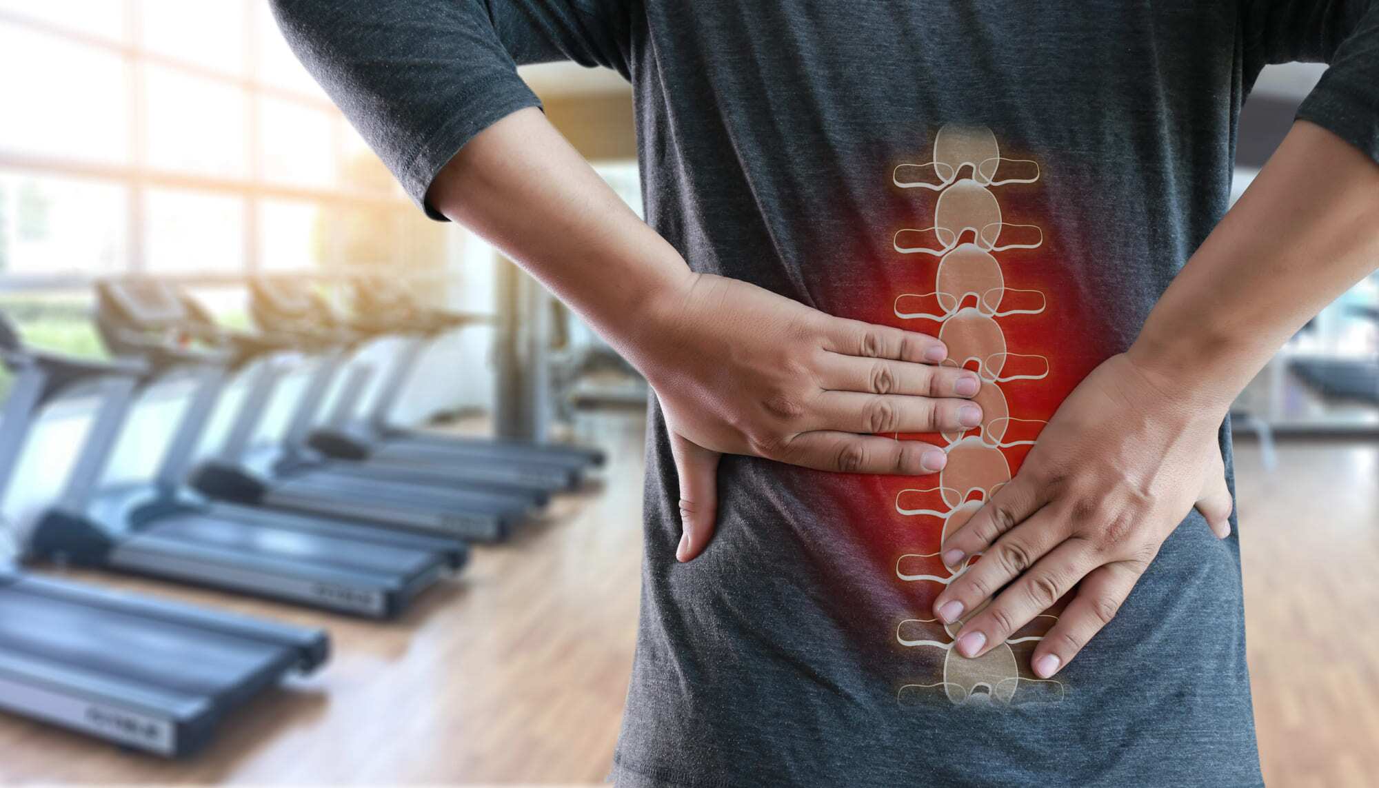 Effective Non-Surgical Back Pain Treatments in Georgia Image of a healthcare provider explaining treatment options to a patient, with a subtle Georgia state outline or map in the background.